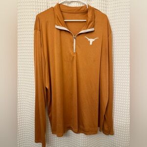 burnt orange collard Texas Longhorns long sleeve.
